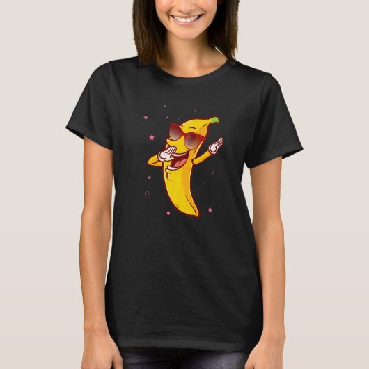 T-shirt Dabbing Banana  Cute Banana Dabbing  Dab (Devant)