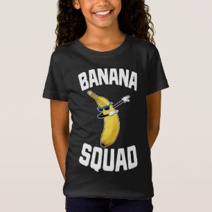 T-Shirt Dabbing Banana Squad Fruit Fruit Ripé Jaune Drôle