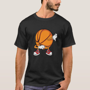 T-shirt Dabbing Basket-ball  Joueur de basket-ball Entraîn