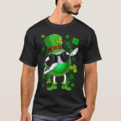 T-shirt Dabbing Billiard Ball Leprechaun St Patrick's Day (Devant)