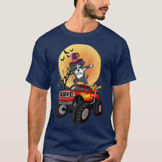 T-shirt Dabbing Boer Chien Sorcier Casquette Sur Monster T