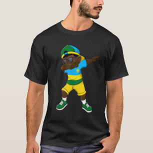 T-shirt Dabbing Boy Rwandais Drapeau Enfants Dab Dance