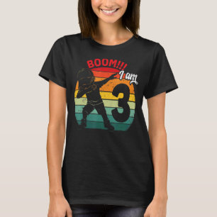 T-shirt Dabbing Boy treizième fête d'anniversaire 3 troisi