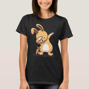 T-shirt Dabbing Bunny avec carotte