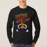 T-shirt Dabbing Candles Menorah Channukah Hanoukka juif<br><div class="desc">Dabbing Candles Menorah Channukah Hanoukka Juif.</div>