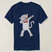 T-shirt Dabbing Chat Funny Dab Cadeau Chat Ee (Design devant)