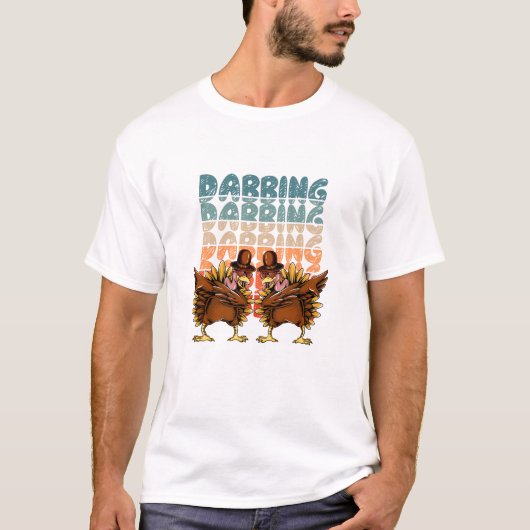 T-shirt Dabbing Chicken (Devant)