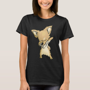 T-shirt Dabbing Chihuahua Long Haig Chien Dab Dance