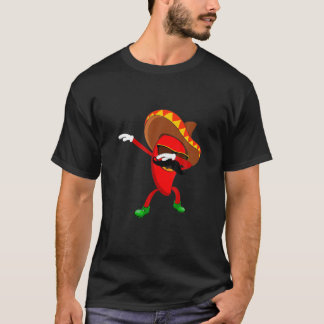 T-shirt Dabbing Chili Mexicain Poivre Dab Maillot Cadeau M