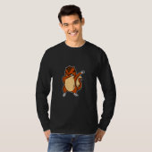T-shirt Dabbing Chipmunk Dab Dance Cool écureuil (Devant entier)