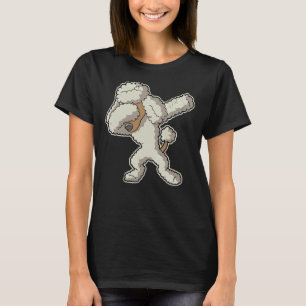 T-shirt Dabbing Cream Poodle Chien