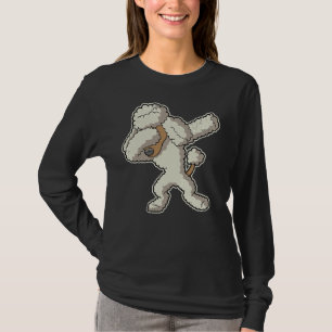 T-shirt Dabbing Cream Poodle Chien