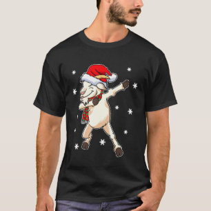 T-shirt Dabbing Dab Billy Chèvre éleveur Rancher Christmas