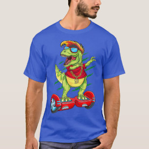 T-shirt Dabbing Dinosaur Patinage auto-équilibrage électri