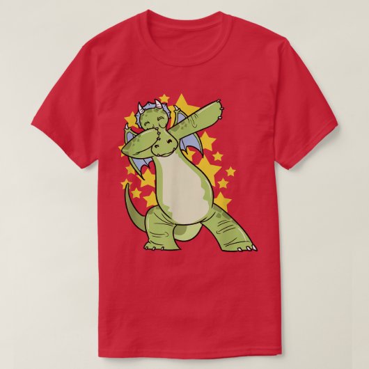 T-shirt Dabbing Dragon (Design devant)
