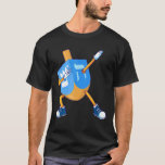 T-shirt Dabbing Dreidel Funny Hanoukka Chanukah Pour Les E<br><div class="desc">Dabbing Dreidel Funny Hanoukka Chanukah pour les enfants filles garçons</div>