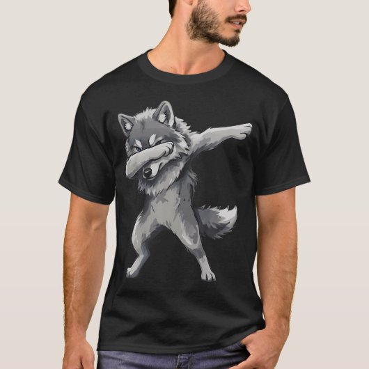 T-shirt Dabbing Drôle (Devant)