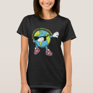 T-shirt Dabbing Earth - Go Planet It's Your Jour des terre