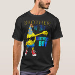 T-shirt Dabbing Emoji BROTHER of Birthday Boy Party tenue<br><div class="desc">Dabbing Emoji FRÈRE de la fête des garçons d'anniversaire tenue cadeau Hommes,  femmes et enfants</div>