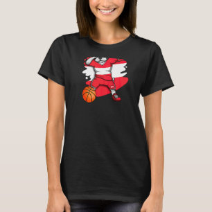 T-shirt Dabbing French Bulldog Autriche Basketball Fan Jer