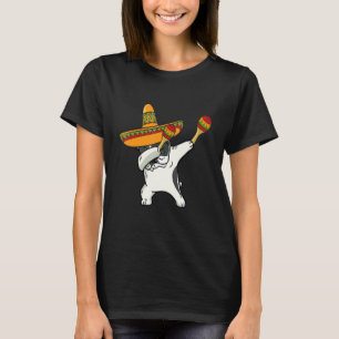T-shirt Dabbing French Bulldog Sombrero Mexican Cinco De M