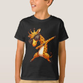 T-shirt Dabbing Giraffe (Devant)