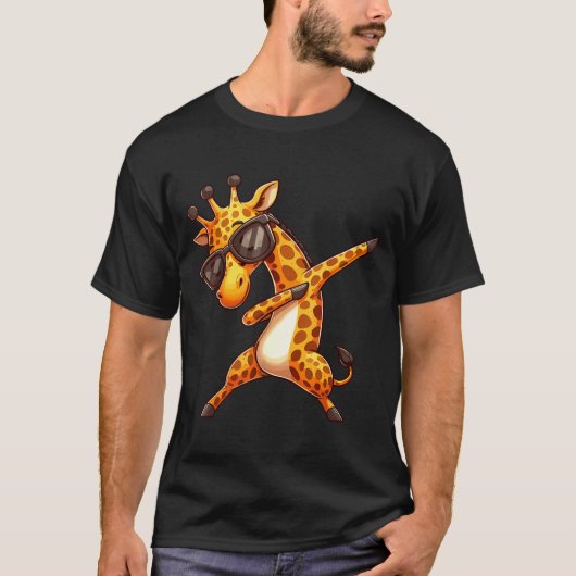 T-shirt Dabbing Giraffe (Devant)