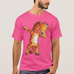 T-shirt Dabbing Giraffe T Chemise Giraffes Drôle Dab Danse