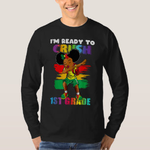 T-shirt Dabbing Girl Je suis prêt à écraser la 1ère année 