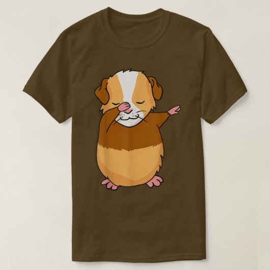 T-shirt Dabbing Guinée Pig Drôle Dab cadeau Dabbing (Design devant)
