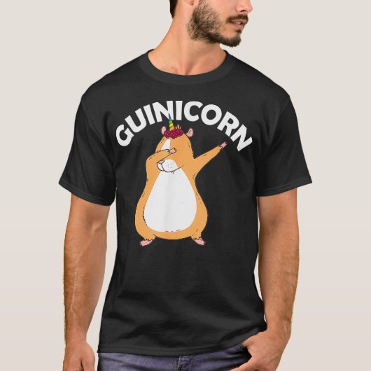 T-shirt Dabbing Guinicorn Funny Unicorn (Devant)