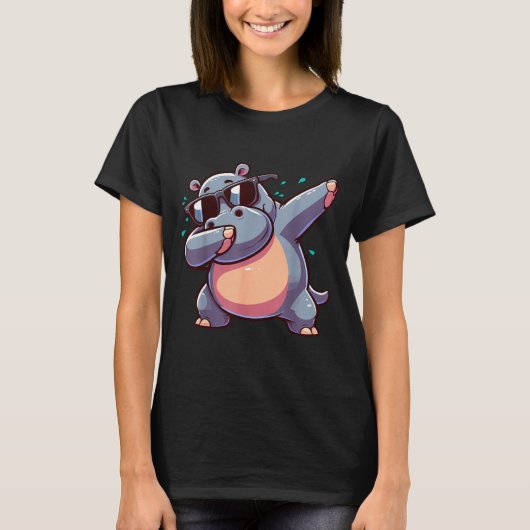 T-shirt Dabbing Hanche  (Devant)