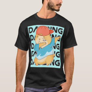 T-shirt Dabbing Hip hop Hamster Funny Dance Déplacer graph