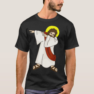 T-shirt Dabbing Jésus Christ Chemise - Anniversaire Prévu