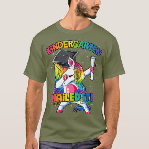 T-shirt Dabbing Kindergarten Unicorn Graduation Class