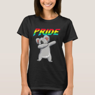 T-shirt Dabbing Koala Lesbian Bisexual Gay Lgbt Pride