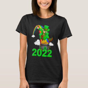 T-shirt Dabbing Leprechaun Lucky Rainbow St. Patrick's Day