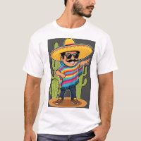 Dabbing Mexicain Poncho Cinco de Mayo Hommes Sombr