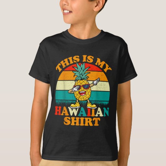 T-shirt Dabbing Ne This Is My Hawaiian Shirts For Women (Devant)