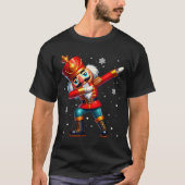 T-shirt Dabbing Nutcracker Christmas Costume Matching Fami (Devant)