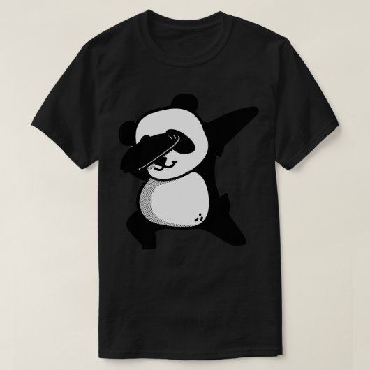 T-shirt Dabbing Panda (Design devant)