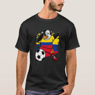 T-shirt Dabbing Penguin Colombia Fans de football Jersey F
