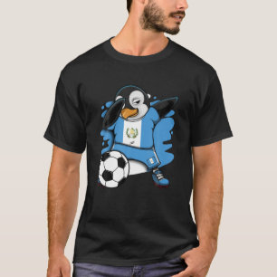 T-shirt Dabbing Penguin Guatemala Fans de football Jersey 