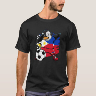 T-shirt Dabbing Penguin Philippines Fans de football Jerse