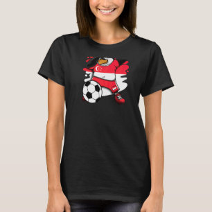 T-shirt Dabbing Penguin Singapour Fans de football Jersey 