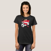 T-shirt Dabbing Penguin Singapour Fans de football Jersey  (Devant entier)