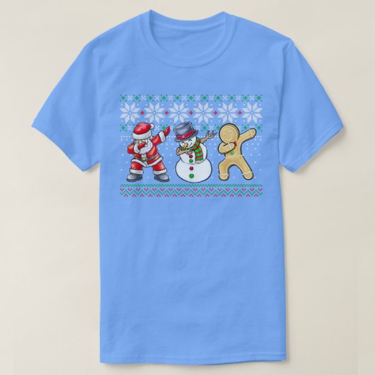 T-shirt Dabbing Père Noël (Design devant)