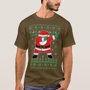 T-shirt Dabbing Père Noël Fêtes de Noël Dab