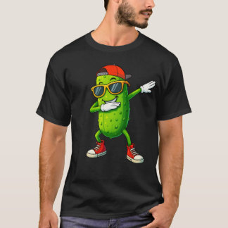 T-shirt Dabbing Pickle Dancing Concombre Drôle Picker Love
