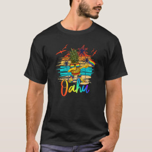 T-shirt Dabbing Pineappy Gay pride Lgbt Oahu Hawaii Summe